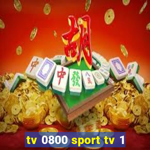 tv 0800 sport tv 1